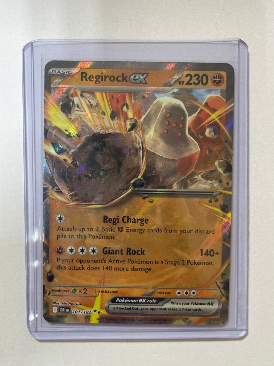 Regirock EX 101/182 by Card Market Ahuy on MYNTED