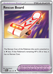 Rescue Board 126/131 Uncommon | Scarlet & Violet – Prismatic Evolutions by Worth the XP on MYNTED