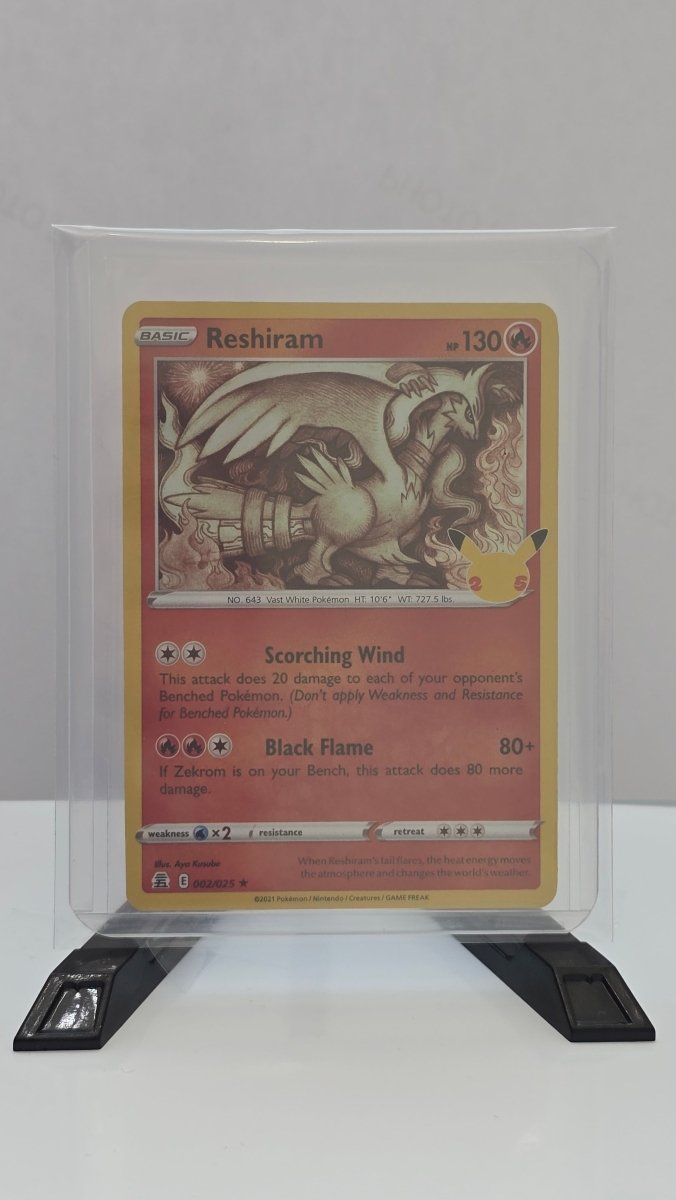 Reshiram - Celebrations - Holo Rare 002/025 - English by MechaKai Collectibles on MYNTED
