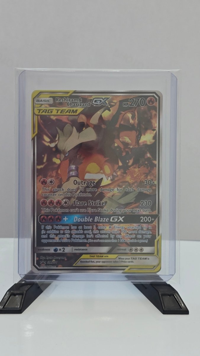 Reshiram & Charizard GX - Sun & Moon Promo - Promo SM201 - English by MechaKai Collectibles on MYNTED