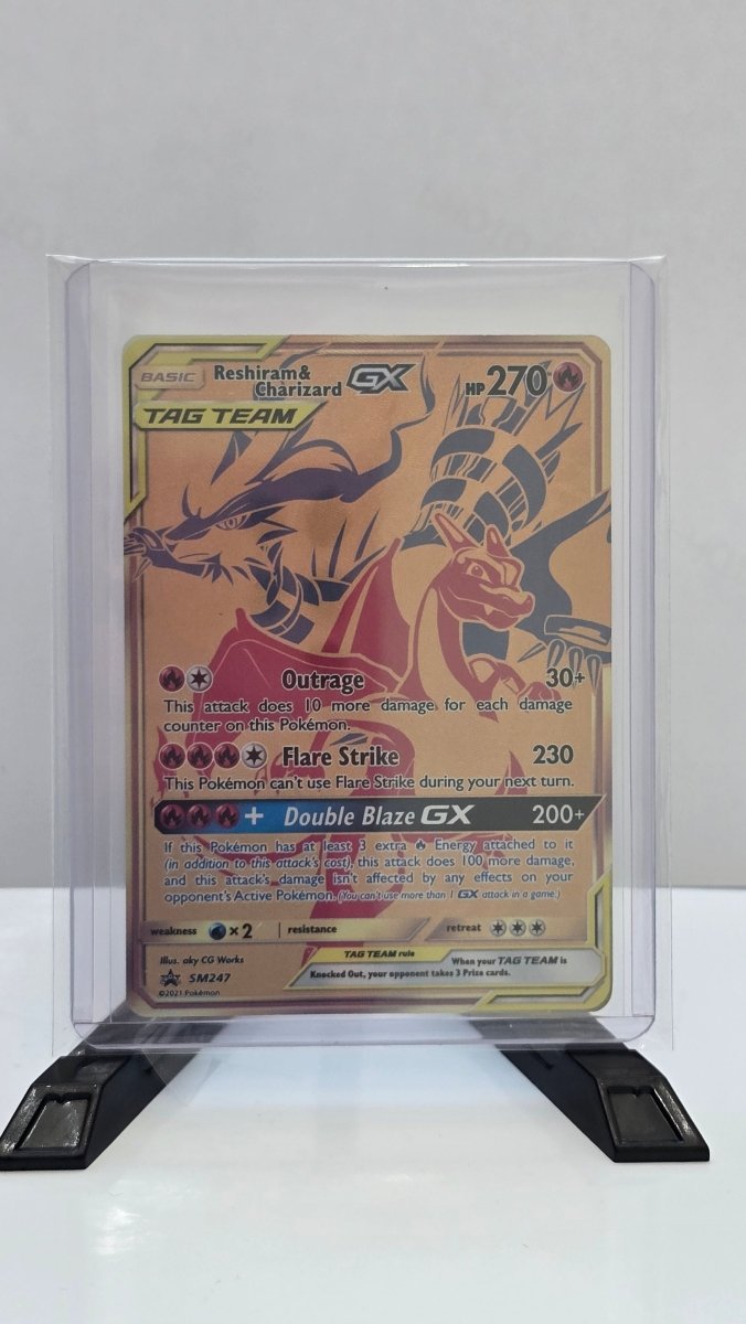 Reshiram & Charizard GX - Sun & Moon Promo - Promo SM247 - English by MechaKai Collectibles on MYNTED