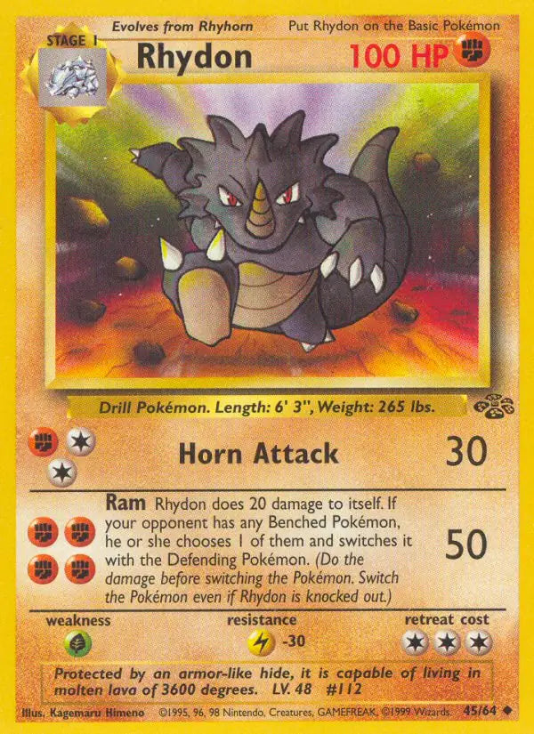 Rhydon - 45/64 - Jungle (Unlimited)