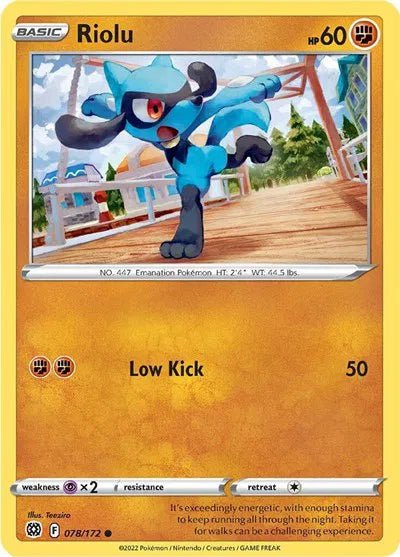 Riolu - 078/172 - Normal by The Archive Stop on MYNTED