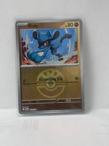 Riolu 112/217 - Ascended Heroes - Friend Ball Pattern by Light Collectibles on MYNTED