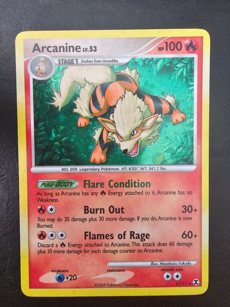 Rising Rivals Arcanine 1 - LP by PlayVault on MYNTED