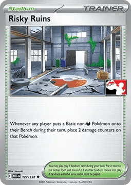 Risky Ruins Prize Pack Series One Uncommon 127/132 by PokiNello TCG on MYNTED