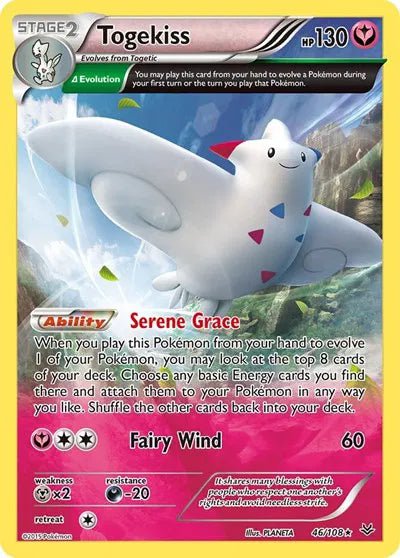 Roaring Skies Togekiss 46/108 by PlayVault on MYNTED