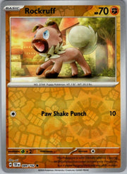 Rockruff [Reverse Holo] 89 Pokemon Temporal Forces by Moe‘s Vault on MYNTED