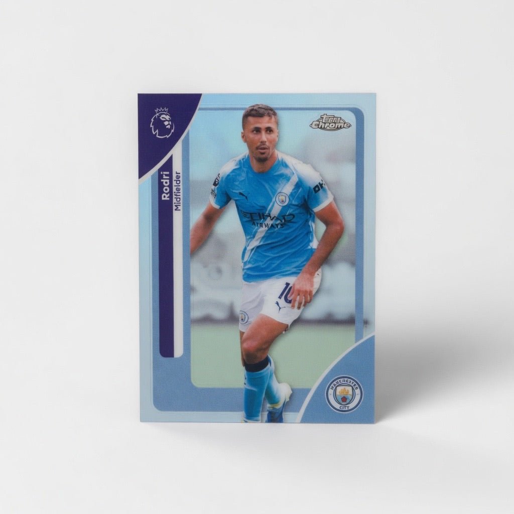 Rodri Refractor — 2026 Topps Chrome Premier League — Manchester City by KitRoom Cards on MYNTED