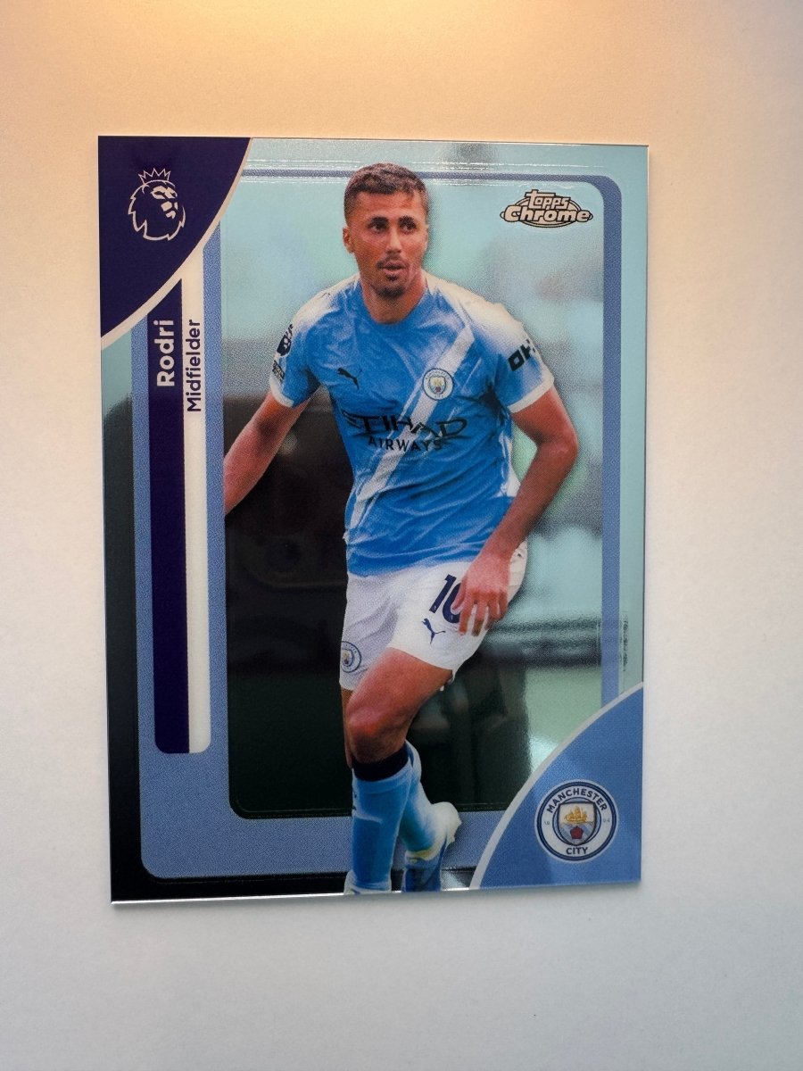Rodri Refractor — 2026 Topps Chrome Premier League — Manchester City by KitRoom Cards on MYNTED