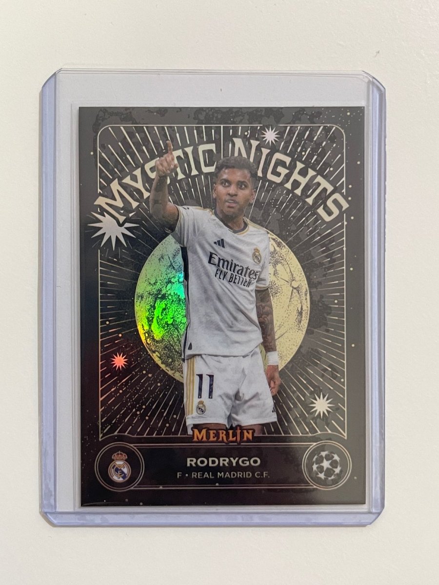 Rodrygo - 2023 - 24 Topps Merlin Mystic Nights Silver by Card Market Ahuy on MYNTED