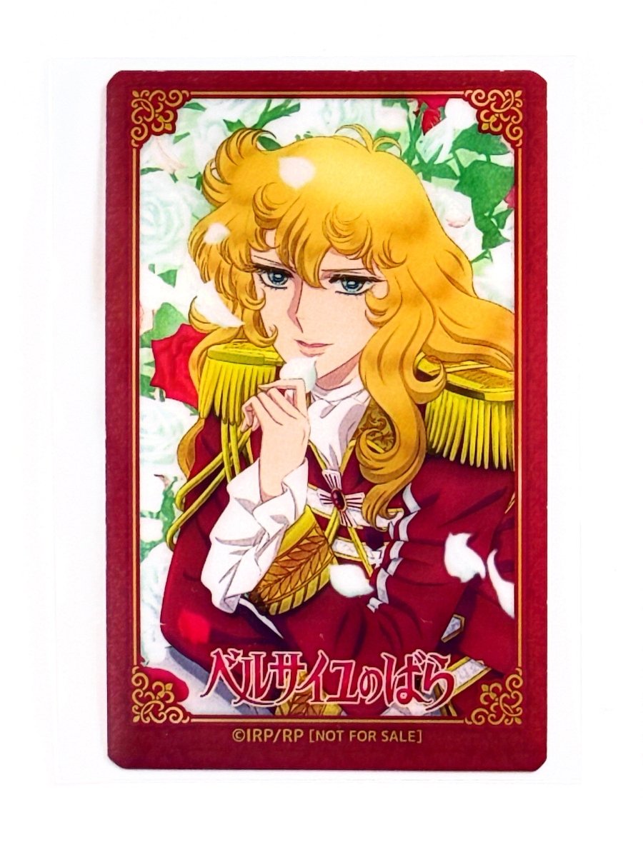 Rose of Versailles - Oscar and Fersen Bundle - Blu - ray Animate Bonus Card Set (Limited Pre - Order Edition, 2 Cards) by TCGDON on MYNTED