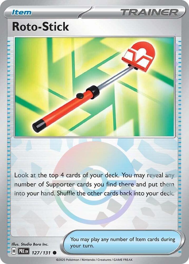 Roto - Stick - 127/131 (Poke Ball Pattern) - SV: Prismatic Evolutions (PRE) by SAFAQATI on MYNTED