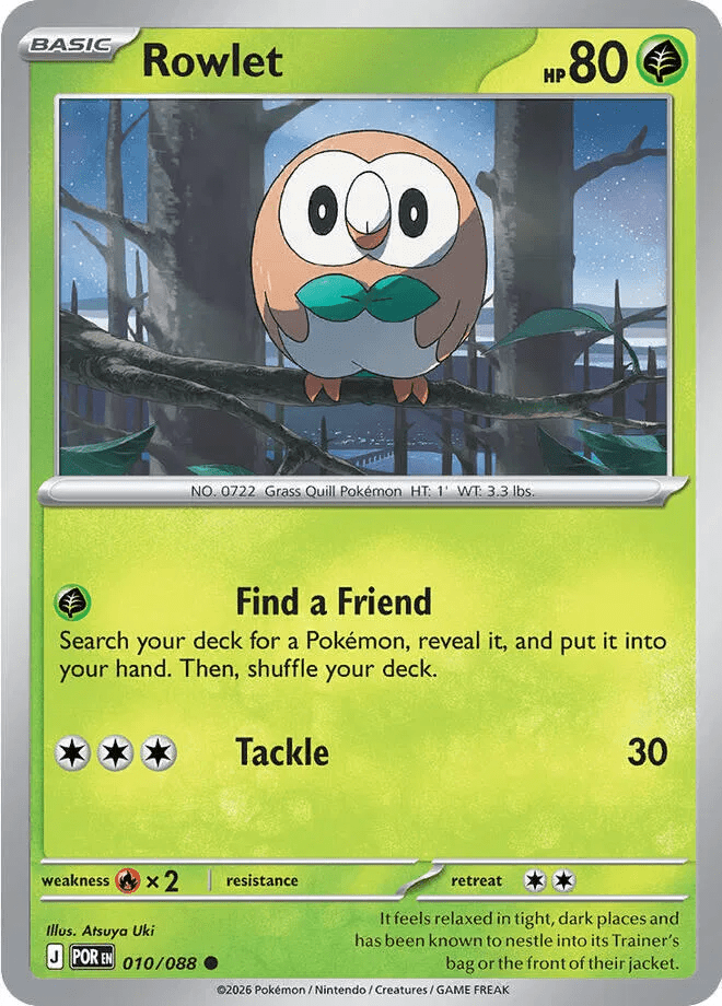Rowlet 010 - Perfect Order by PokéPW on MYNTED