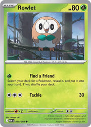 Rowlet Perfect Order Common • 010/088 Normal by Pokezero on MYNTED