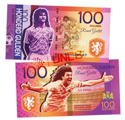 Ruud Gullit 100 Gulden UNCB banknote by UNCB on MYNTED