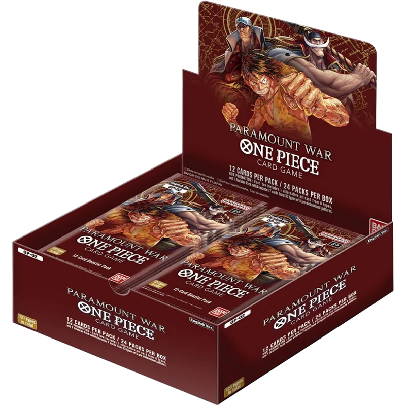 One Piece TCG: OP02 Paramount War Booster Box