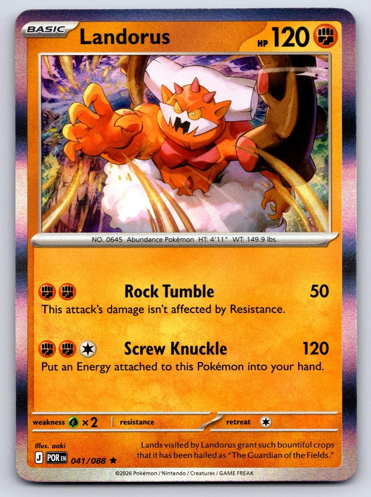 Landorus (Holo) 041/088