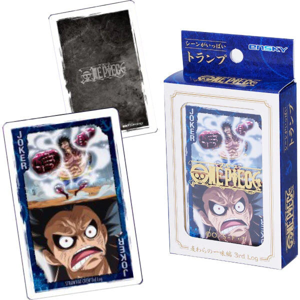 One Piece - Straw Hat Crew 3rd Log Playing Cards (Ensky) (Sealed)