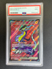 PSA 9 MINT Miraidon EX #227 Scarlet & Violet Pokemon 2023 Ultra Holo Rare