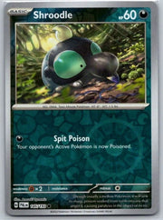 Shroodle [Reverse Holo] #145 Pokemon Paldea Evolved