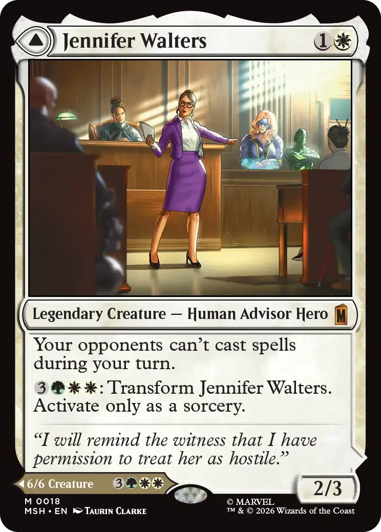 MTG: Jennifer Walters / Marvel Super Heroes / Magic
