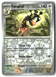 Farigiraf [Reverse Holo] #155 Pokemon Paldea Evolved