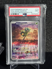 Promo Teal Mask Ogerpon 123 Holo SV: Scarlet & Violet PSA 9