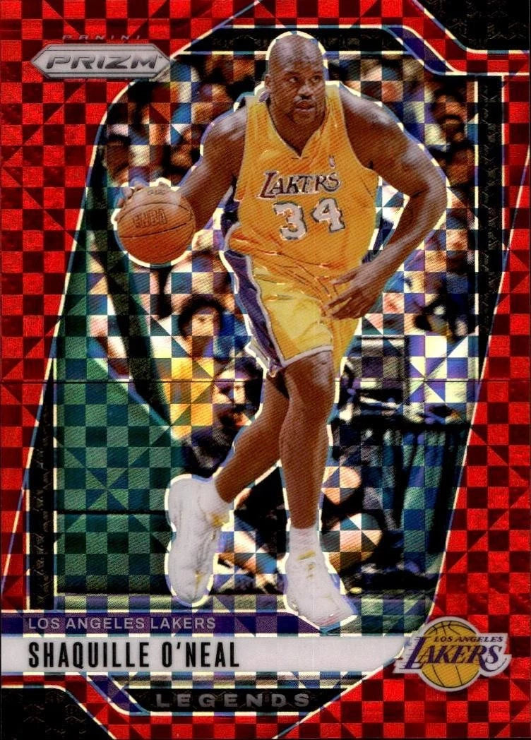 2024-25 Panini Prizm #290 Shaquille O'Neal Prizms Red Power /75