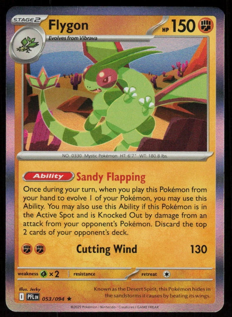 Flygon [Holo] #53 Pokemon Phantasmal Flames