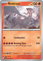 Reshiram - [PFL - 017/094] - Holofoil - Rare