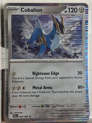Cobalion 066/086 Black Bolt Rare Holo