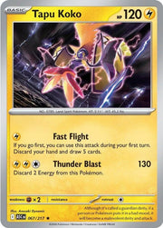 Tapu Koko - [ASC - 067/217] - Holofoil