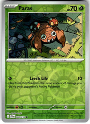 Paras [Reverse Holo] #4 Pokemon Journey Together