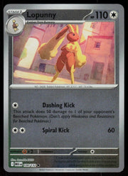 Lopunny [Reverse Holo] #108 Pokemon Mega Evolution