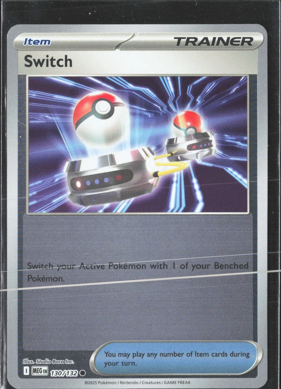 Switch 130/132 Me01: Mega Evolution Reverse Holo