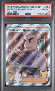 PSA 8 Professor's Research024/025 2021 Pokemon Celebrations