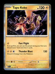 Tapu Koko 067/217 Rare Ascended Heroes Pokemon Holo