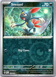 Sneasel [Reverse Holo] #133 Pokemon Paldea Evolved