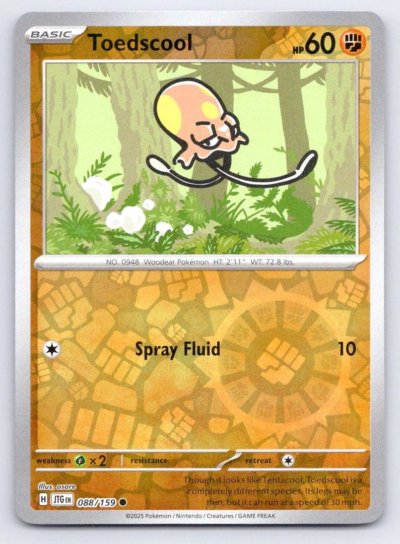 Toedscool Journey Together JTG REVERSE HOLO
