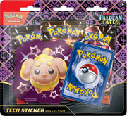 POKEMON TCG: Scarlet and Violet: PALDEAN Fates: TECH Sticker Collection - Shiny Fidough