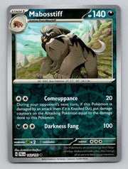 Mabosstiff [Reverse Holo] #143 Pokemon Paldea Evolved