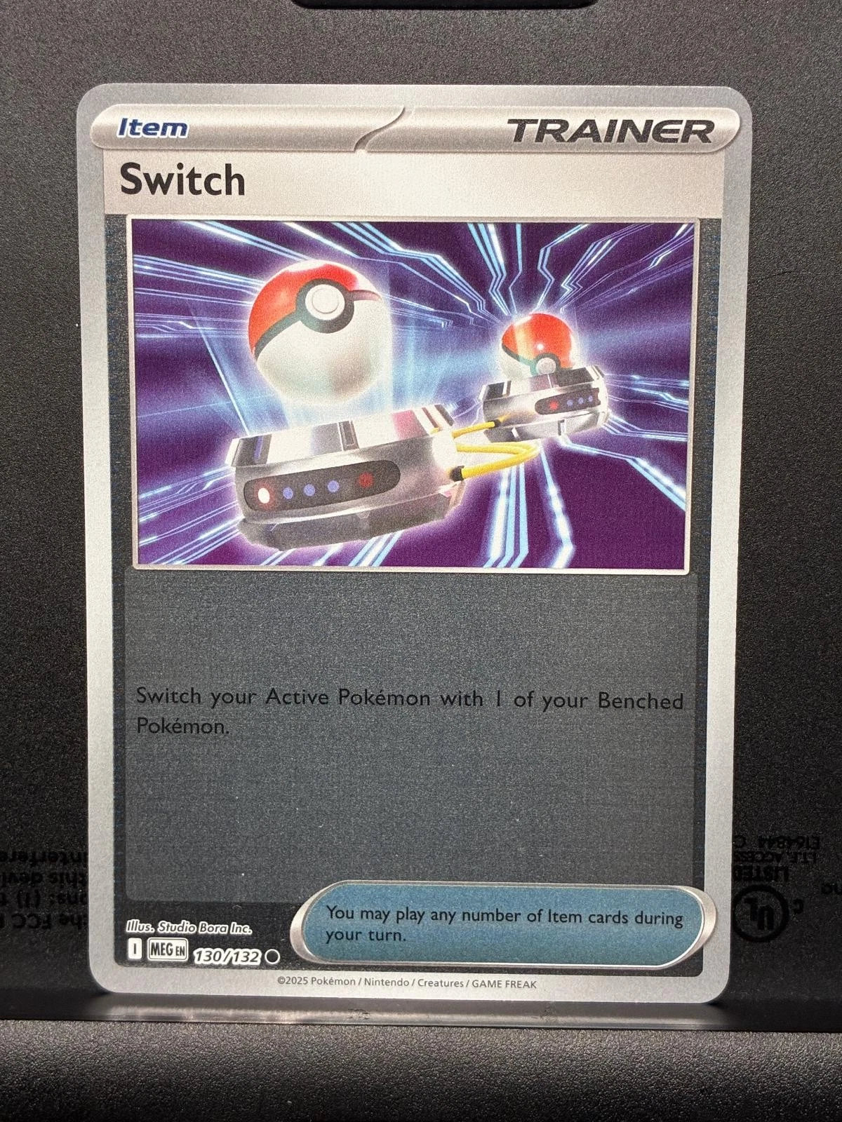 Switch [Reverse Holo] #130 Pokemon Mega Evolution