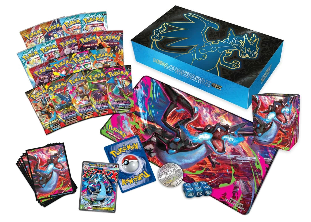 Mega Charizard X ex Ultra Premium Collection (UPC) - SEALED Mint