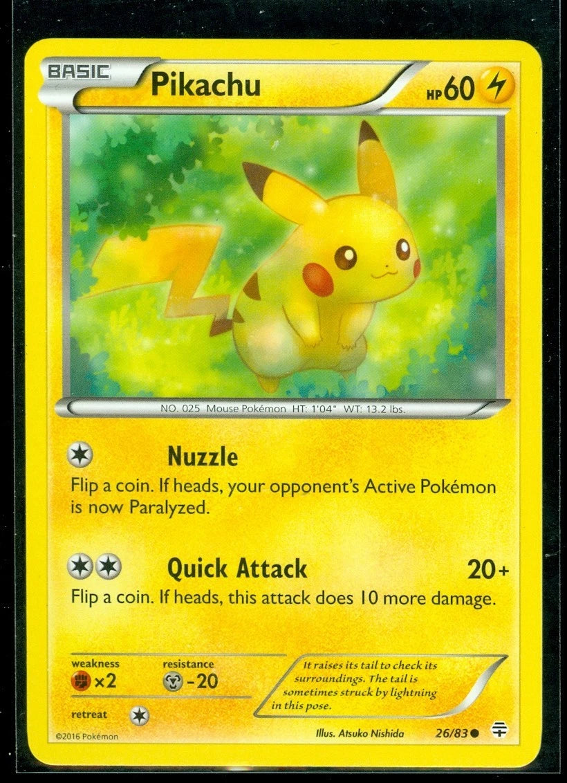 Pokemon PIKACHU 26/83 - Generations