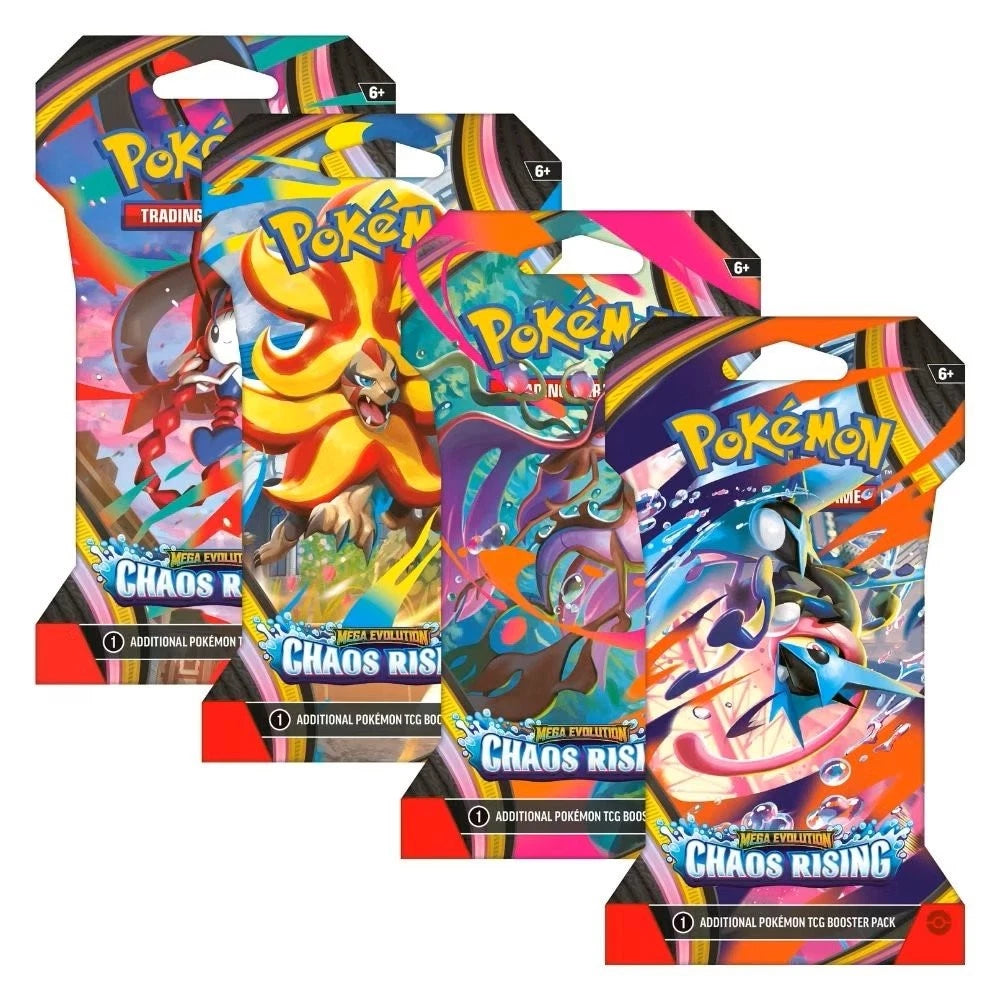 Pokemon TCG: Mega Evolution Chaos Rising Sleeved Booster Pack