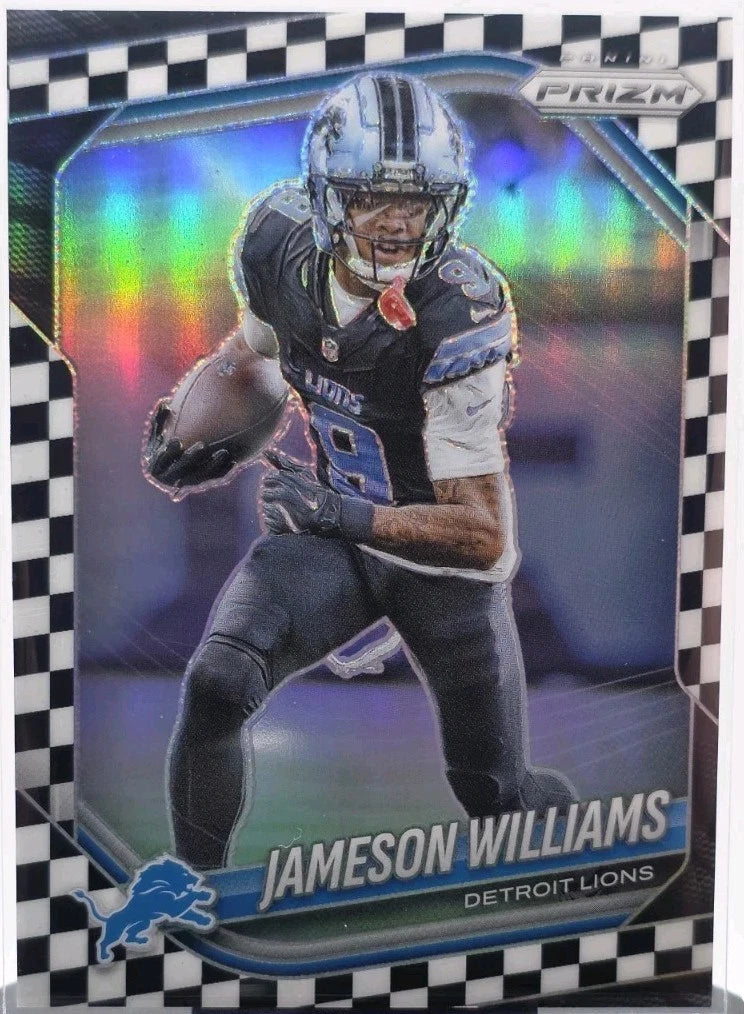 2025 Prizm Black & White Checker Jameson Williams