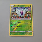 Pokemon Sun and Moon Base Butterfree 3/149 Rare Reverse Holo