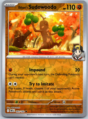 Ethan's Sudowoodo Destined Rivals Common 093/182 REVERSE HOLO