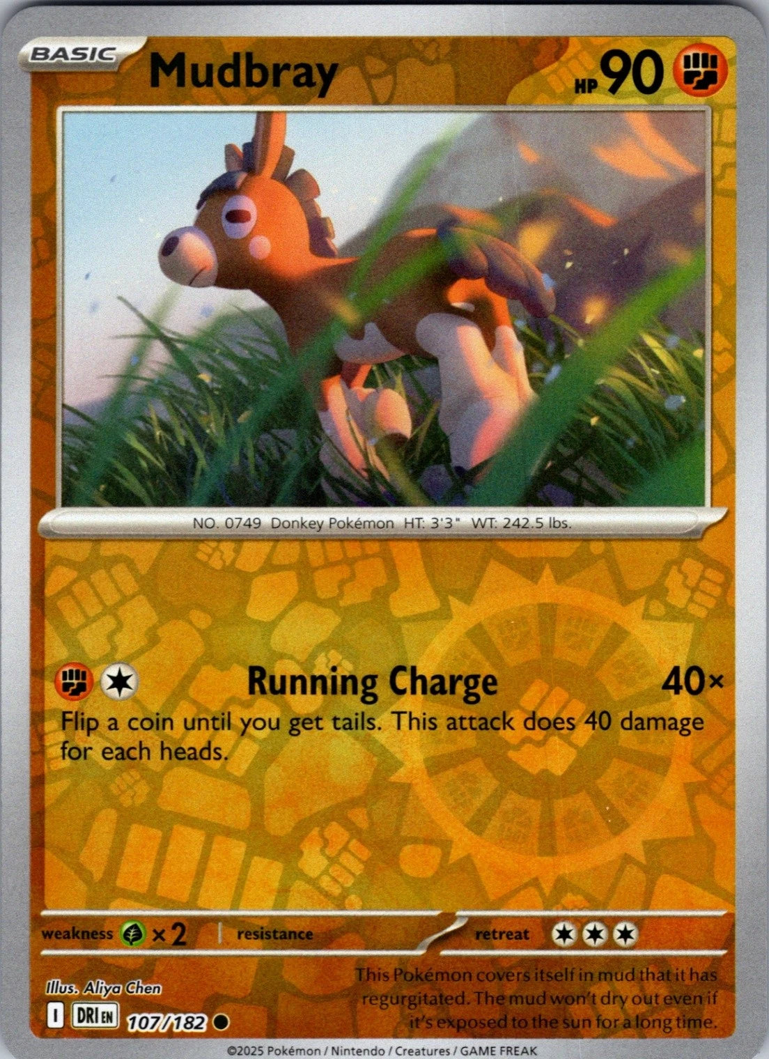 Mudbray Destined Rivals Common 107/182 REVERSE HOLO